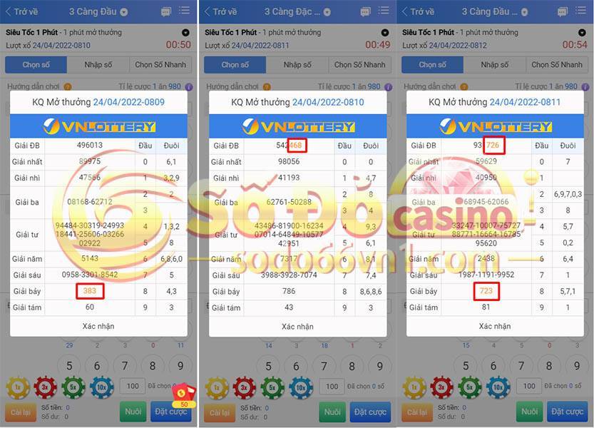 Hướng dẫn đặt cược xổ số siêu tốc tại SODO66 12 3 càng xổ số siêu tốc nhà cái sodo66