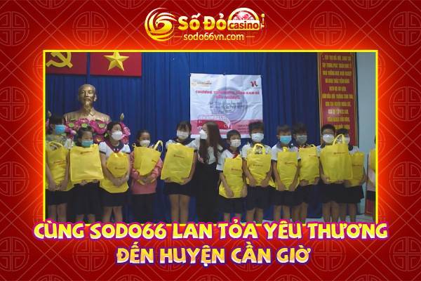 Cùng sodo66 lan tỏa yêu thương đến huyện cần giờ